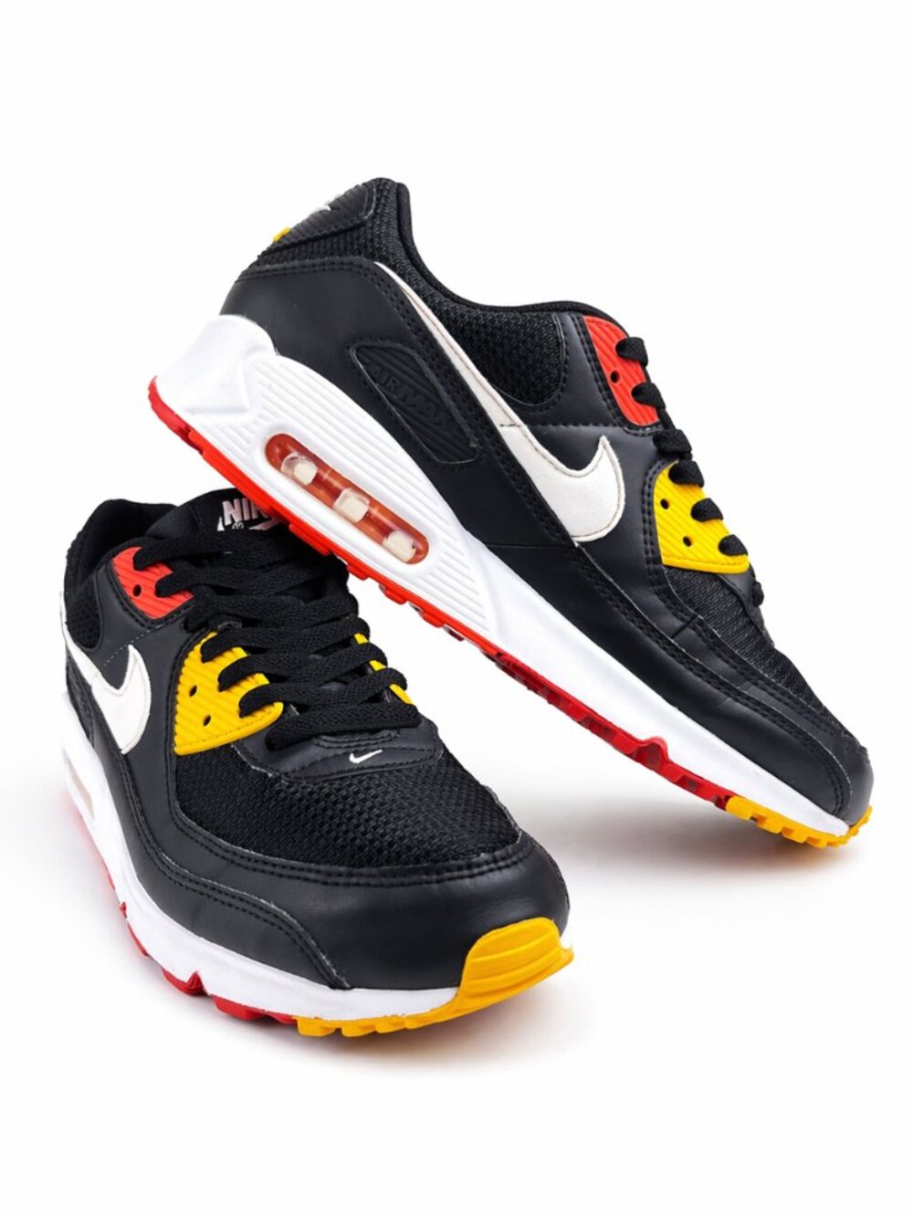 Nike Air Max 90 Raygun Black White Cosmic Clay Size Mens 8.5 / Womens Size 10
